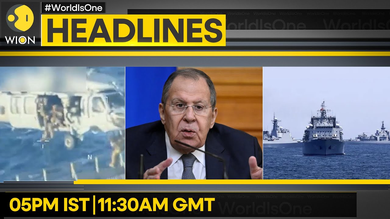 Lavrov: No Misunderstanding With US On Ukraine | WION HEADLINES
