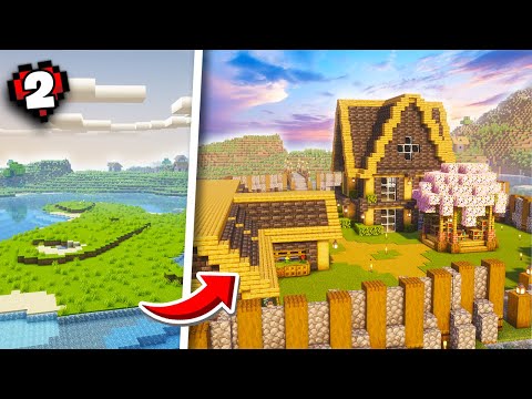 I Transformed an Entire Island in Minecraft Hardcore