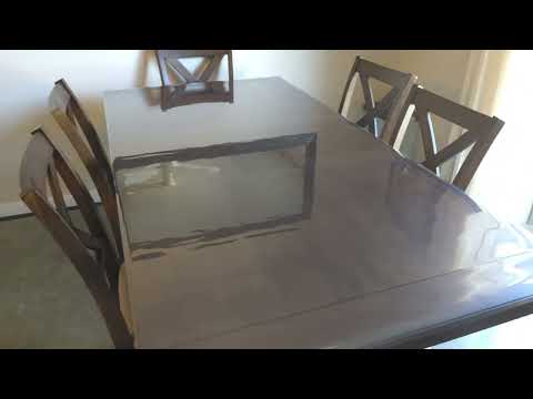 Dining Room Table Protector Clear
