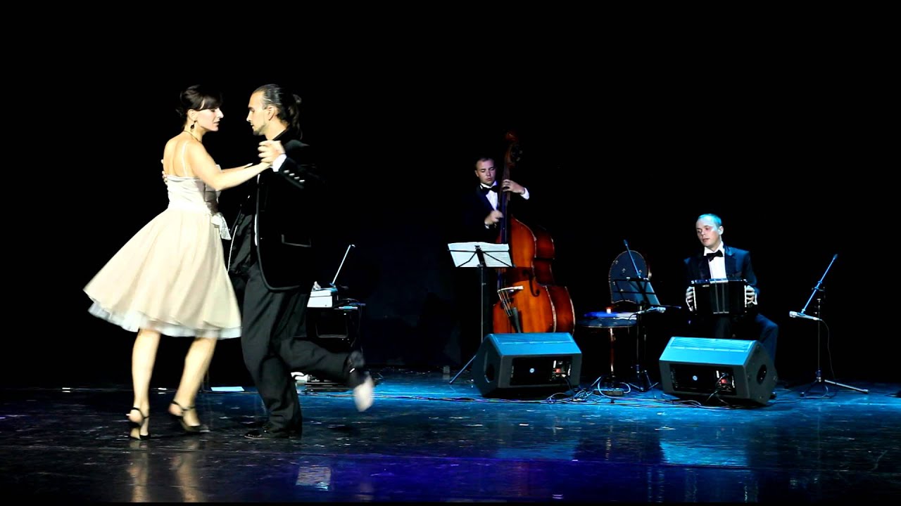Aleksey Salienko and Ekaterina Nazarova, Milongero Nights 2014, Solo tango orquesta