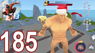 Spider Fighter 3 - Gameplay Walkthrough Part 185 - Santa Stroke Max Out (iOS, Android)