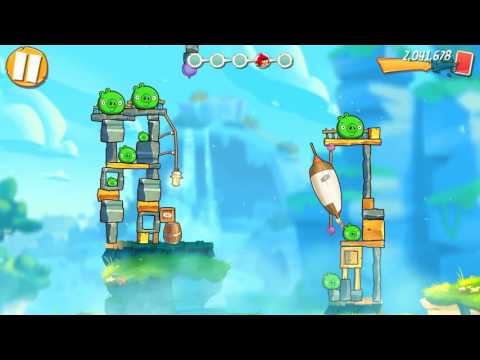 Angry Birds 2: level 161, 3Star
