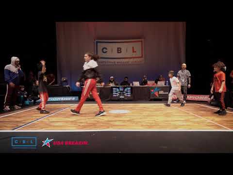 Bgirl KraZy Quiet Storm Vs  Kid Break Kid Dynamite - Finals (5-12 Bracket)