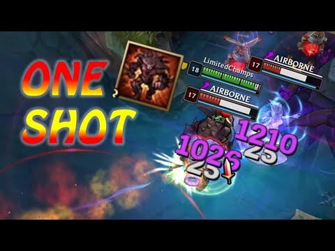 INSANE AP MALPHITE ONE SHOT + INSTADELETE MONTAGE