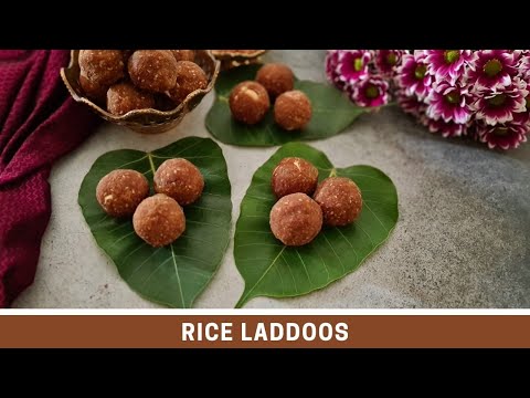 Rice laddoos | Brown rice laddoos | Mangalorean Aritha Unde | Vanita's Corner