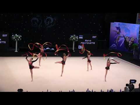 Narva PSK-Fouette - Junior Group.5xribbon.EST 'Miss Valentine 2018'