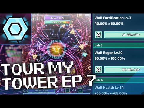 Tour My Tower Ep. 7 | 45T LTC | Finally Unlocked Wall! (The Tower Idle Tower Defense)
