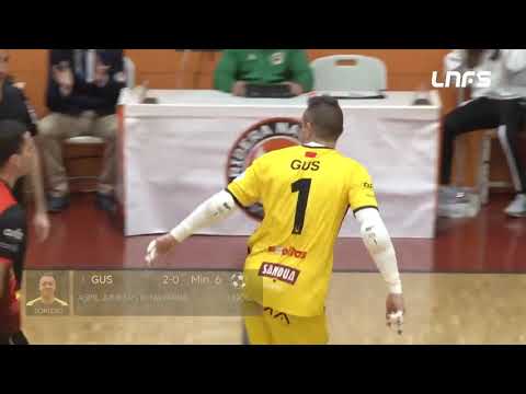 Gol Gus (2-0) Aspil Jumpers Ribera Navarra - Pescados Rubén Burela. J12, 1Div. LNFS