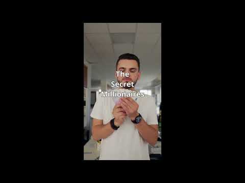 “The Secret Millionaires Don’t Tell You”