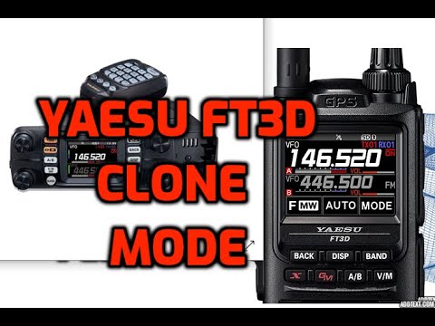 Yaesu FT3D - Clone Mode
