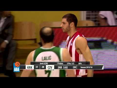 ABA Liga 2015/16 highlights: Krka - Crvena zvezda Telekom (7.12.2015)