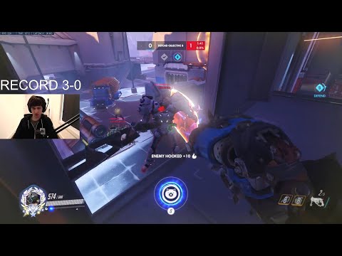 21 RANK! SUPER REINHARDT + ROADHOG GAMEPLAY OVERWATCH SEASON 35 TOP 500