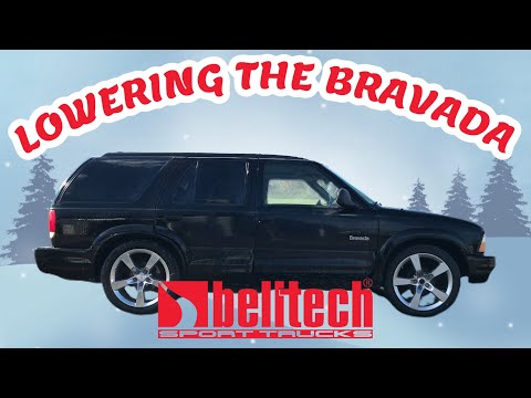 Lowering our AWD Bravada (HOW TO LOWER A 4X4 S10 BLAZER JIMMY SONOMA ETC) Bravada Episode 6