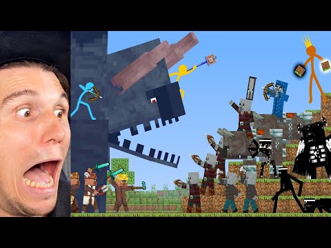 Paluten REAGIERT auf Animation vs. Minecraft: Der RAID