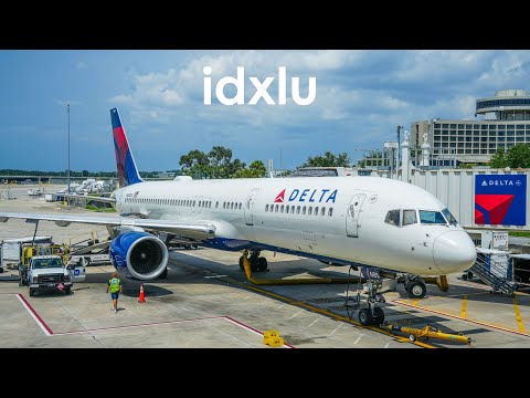 Miniatura de YouTube para Delta Air Lines Boeing 757-200 Passenger