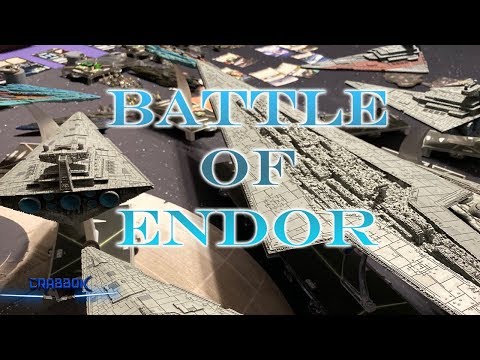 Armada - The Battle of Endor - Massive 1400 point Batrep!