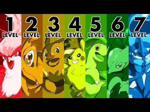 The 7 Levels of Ash Ketchum Pokémon