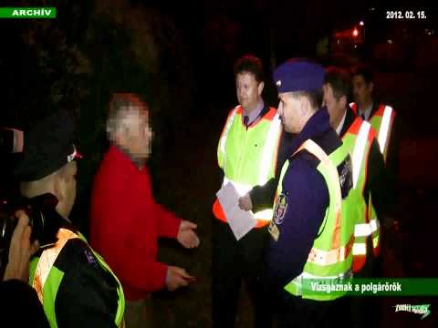 Zuglói Média - Vizsgáznak a polgárőrök