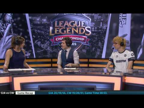 Adryh interview - W1D2 EU LCS Summer 2015 - League of Legends
