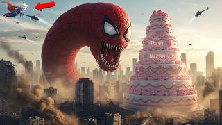 Download lagu SPIDER-MAN Turns Into GIANT WORM MONSTER on Mother's Day! 😱🐛🕷️ | Story of Transformation mp3