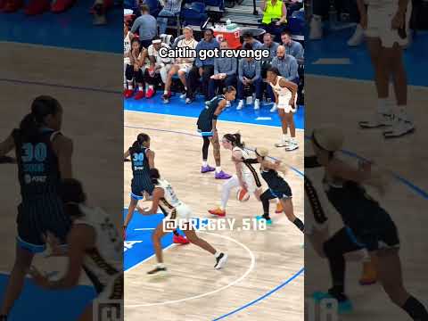 Caitlin got revenge #caitlinclark #basketball #wnba