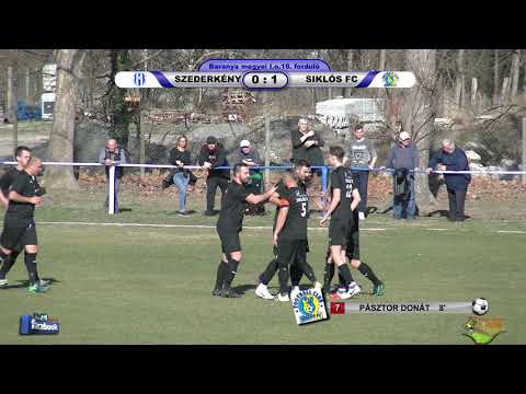 SZEDERKÉNYI SE - THERMAL SPA SIKLÓS FC  0 - 2 (0 - 1)