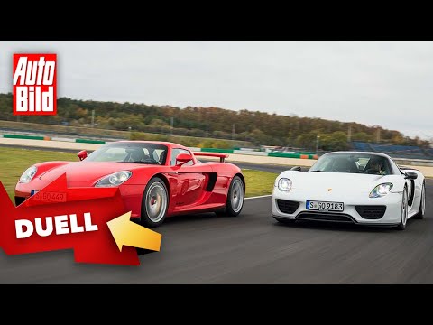 Porsche 918 Spyder vs. Porsche Carrera GT (2021) | Porsche-Kracher im Check | Duell mit Moritz Doka