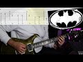 Danny Elfman’s Epic Batman Theme - Guitar Cover (with Tabs!)