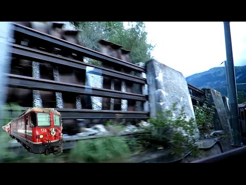 Zug Mitfahrt Chur - Arosa,   Chur Altstadt - Lüen-Castiel