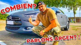 Combien j ai dépensé parlons argent d une voiture à papa en voiture badass 4