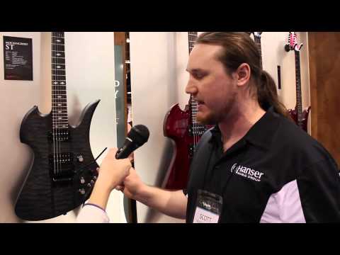 B.C. Rich talks about the new Mockingbird Model and the Kerry King Signature Series at NAMM 2014