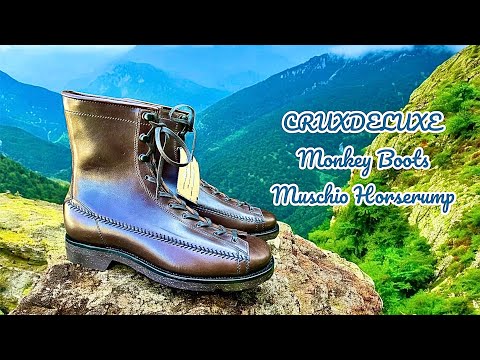 CRUX DELUXE Monkey Boots in MARYAM Muschio HORSERUMP 🤩🤩🤩🤩