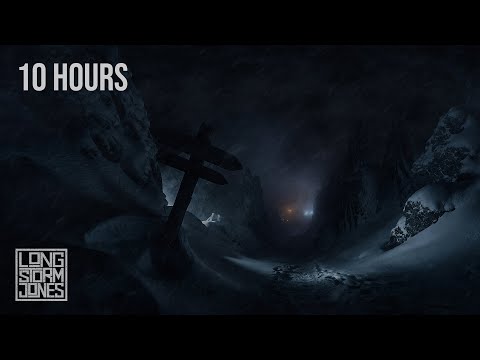 Shadow Ridge Blizzard — Howling Wind Through the Abandoned Pass | Deep Winter Ambience | 10 HOURS