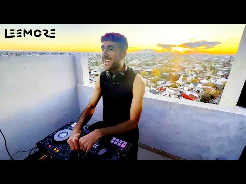 LEEMORE Live @ Rooftop Sunset Session PART 1 | Tech House & Bass House DJ Set