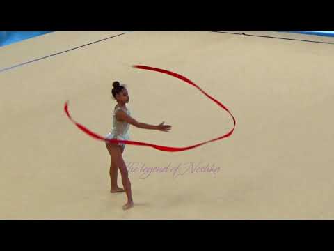 Natacha Mouton ruban (Nat A 14-15ans) - 2018 Région indiv Serris