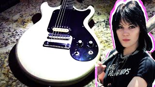 Video thumbnail for The Guitar That Births Legends | 2007 Gibson Joan Jett Signature Melody Maker White | Review + Demo by The Trogly's Guitar Show