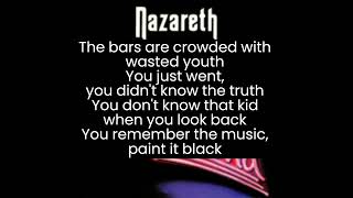 Nazareth - A Veteran's Song (lyrics)