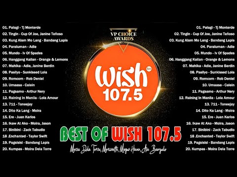 Palagi - TJ Monterde | BEST OF WISH 107.5 Top Songs 2024 - Best OPM New Songs Playlist 2024 #vol5