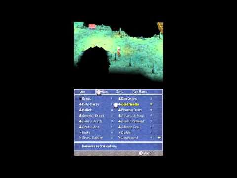 Final Fantasy III DS Walkthrough Part 22 - Subterranean Lake (1/2)