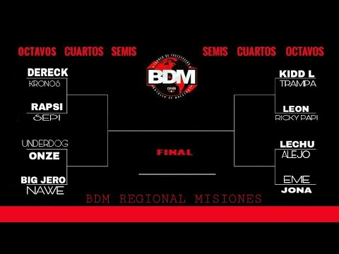 Nawe VS Big Jero - 8vos Regional BDM