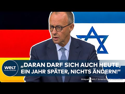 Video Thumbnail: BERLIN: "Abscheuliche und terroristische Gräueltaten!" Bundestag gedenkt der Opfer des Hamas-Terrors