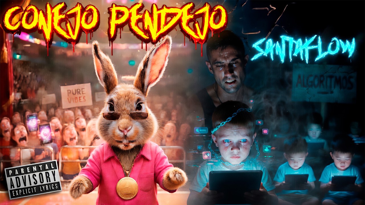 Santaflow - Conejo Pendejo (Videoclip IA Oficial)