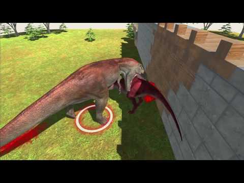 T-Rex Vs. Every Unit - Animal Revolt Battle Simulator