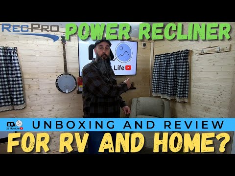 RecPro Power Wall Hugger Recliner Unboxing & Review