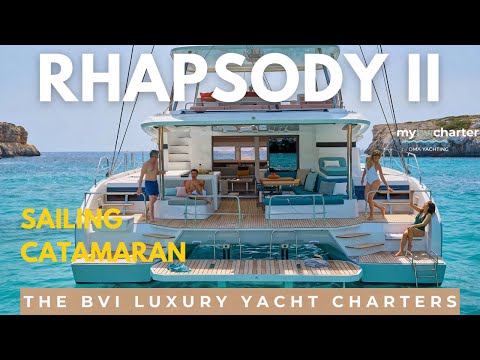 Rhapsody II ⚓️| Lagoon 55’ Luxury Catamaran Charter in the BVI ⛵🌴
