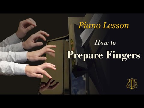 Piano technique: prepare fingers, play Mozart’s Rondo Alla Turka evenly and naturally