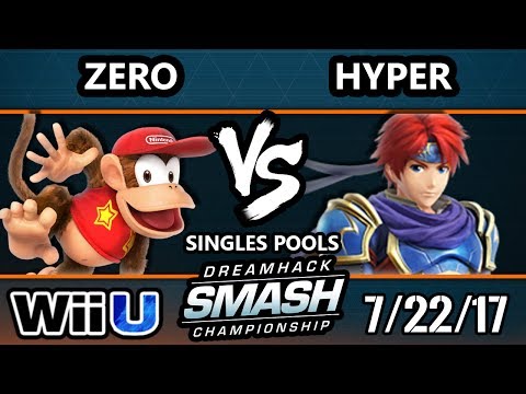 DHATL17 Smash 4 - TSM | Zero (Diddy Kong) Vs. Edax | Hyper (Roy) - WiiU Singles Pools - Smash Wii U