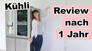 Review nach 1 Jahr: Meine Erfahrung mit dem Kühlschrank "LG Side-by-Side GSX 971 Neaz.Aneqeur"