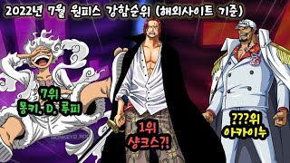[싹 다 바뀐 2022년 7월 해외사이트 기준 강함순위 TOP28]