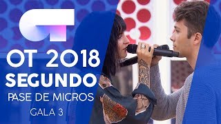 &quot;LO SIENTO&quot; - DAMION y NATALIA | Segundo pase de micros Gala 3 | OT 2018